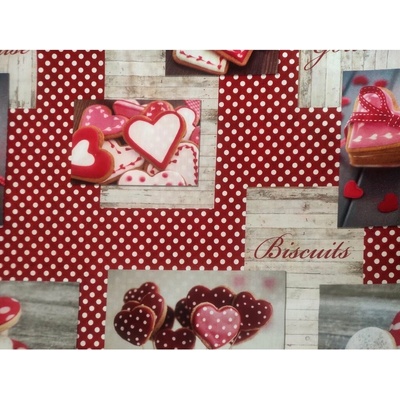 100% Bavlna Premium 110g - Cookie - digitálna tlač