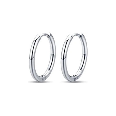Luca Barra Náušnice kruhy z chirurgické oceli 19 mm OK1123