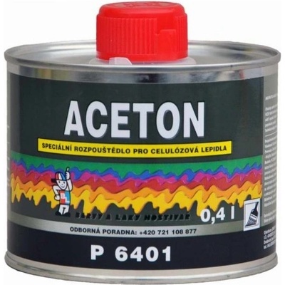 Barvy a laky Hostivař ACETON P6401 0,4 L