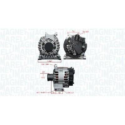 Alternátor MAGNETI MARELLI 063739065010