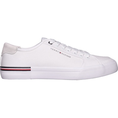 Tommy Hilfiger CORE CORPORATE VULCCANVAS biela tmavo modrá červená