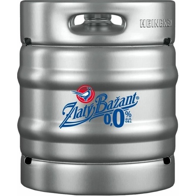 Pivo Zlatý Bažant Radler Citrón 0,0% 15 l (sud)