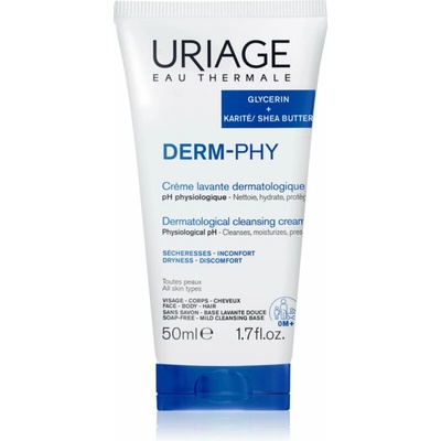 Uriage DERM-PHY Dermatological Cleansing Cream hydratační sprchový krém 50 ml