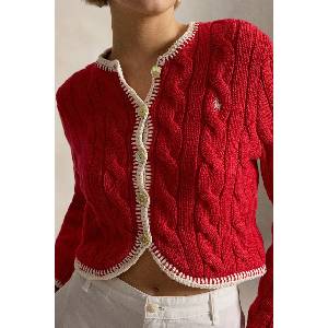Ralph Lauren жилетка дамска памучна COTTON-SWEATER-CARDIGAN (211A12716002)
