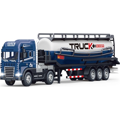 Wiky Vehicles Auto kovové tahač cisterna s efekty 40 cm