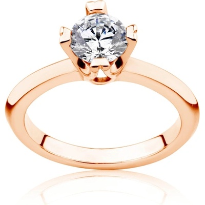 SAVICKI Годежен пръстен Solitaire: бяло злато. диамант