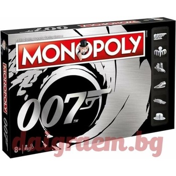 Winning Moves Настолна игра Монополи Джеймс Бонд 007, Monopoly James Bond 007 (WM00354)