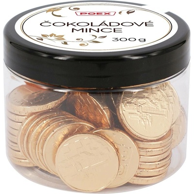 Poex Čokoládové mince v dóze 300 g