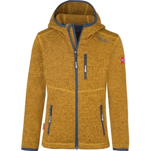 TROLLKIDS Детско поларено яке Trollkids Kid's Jondalen Jacket XT Fleece jacket - Bronze / Mystic Blue - размер 122 (EU) (703-2541-1221)