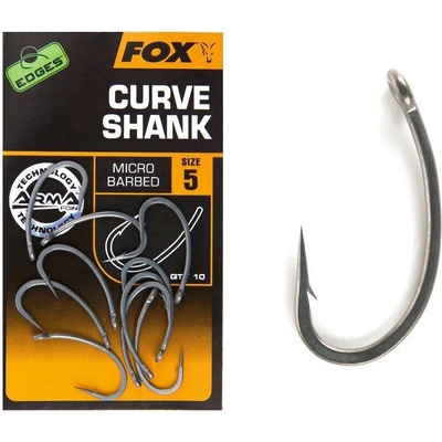 Fox Edges Curve Shank X Hooks vel.4 10 ks