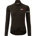 AGU Дамска фланелка с дълъг ръкав за колоездене AGU Women's Thermo Jersey L/S Essential Cycling jersey - Black - размер XXL (156-3074-0115)