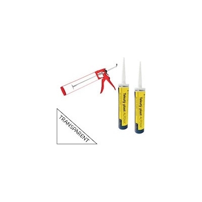 SET 2x Tekutý plast ALF FLEX Floor II.generácia 290ml transparent + ZDARMA pištol