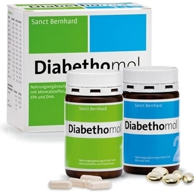 Kräuterhaus Sanct Bernhard KG Diabethomol 90+90 kapslí