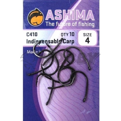 Ashima C410 indispensable Carp veľ.8 10 ks