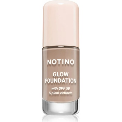 Notino Foundation Glow foundation with & plant extracts make-up SPF50 02 light medium cool 30 ml