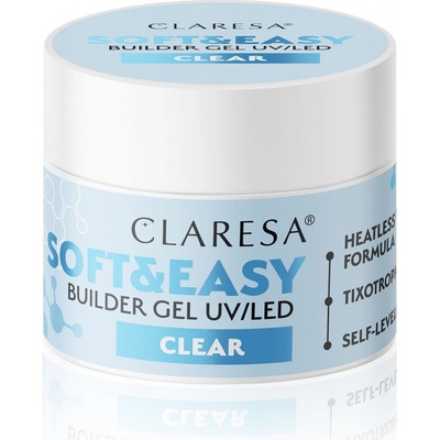 Claresa stavební gel na nehty CLEAR 45 g