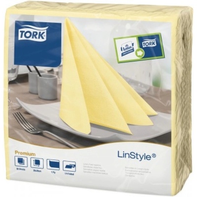 Tork ubrousky textílního charakteru LinStyle Premium šampaň 39x39cm – Zbozi.Blesk.cz