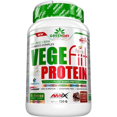 Amix Nutrition Greenday VEGEfiit Protein [720 грама] Шоколад с Фъстъци и Карамел