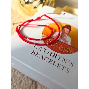 Гривни Мама и Бебе със златни топчета (КМБ6)