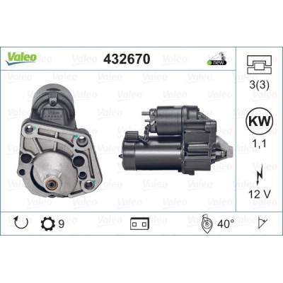 VALEO Startér VALEO ORIGINS NEW 432670