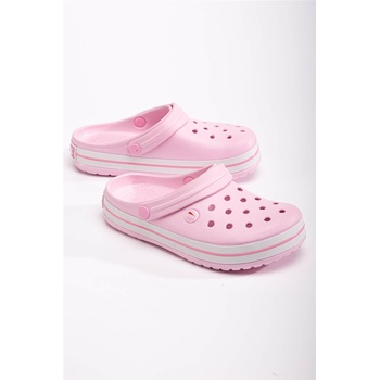 Moda Trend Дамски чехли тип сабо - Розови #370693 (370693_Розов)