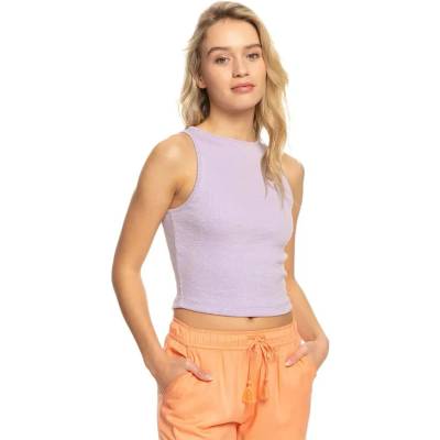Тениска Roxy Never Ending Vacay Sleeveless High Neck T-Shirt - Purple (Purple Rose)