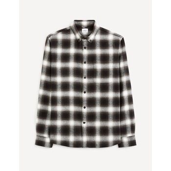 Celio Тъмнокафява карирана риза Celio Vaflaca Celio | Kafyav | МЪЖЕ | S