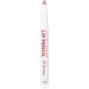 Inglot PlayInn Velvet Define Lip Pencil интензивен молив за устни цвят PALE RASPBERRY 62 1.6 гр