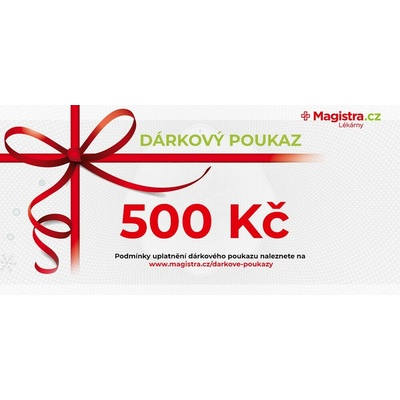 Dárkový poukaz Magistra.cz na 500 Kč
