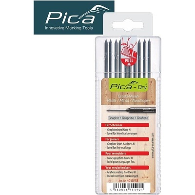 PICA náhradní tuhy (10ks) černé