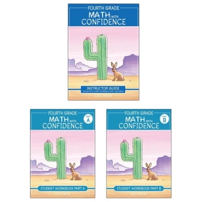 Fourth Grade Math with Confidence Complete Bundle | Kate Snow