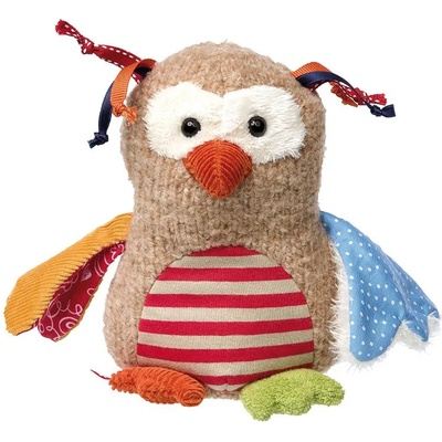Sigikid - Мека Играчка Owl Patchwork Sweety 38707