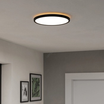 EGLO 901438-LED баня таванно осветление ROVITO 13, 9W/230V Ø30cm IP44 черно (EG901438)