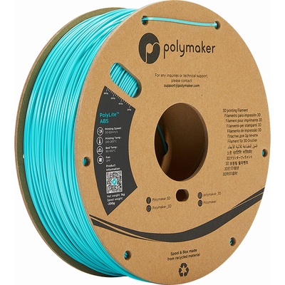 Polymaker PolyLite ABS Turquoise - 1, 75 mm (PE01010)