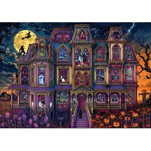 Trefl - Puzzle Premium plus: At-Home Fantasy: Haunted House - 1 000 piese