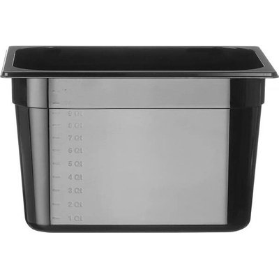 Hendi Gastronádoba 1/2, GN 1/2, 12,5L, Černá, 325x265x(H)200mm