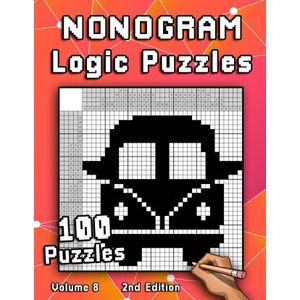 Nonogram Puzzles: Challenging Hanjie puzzle collection with japanese picture riddles Fun brain teaser for everyone | Flatline Books &. Publishing (2020)