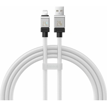 Image 1 of Baseus Кабел за данни Baseus CoolPlay, Lightning, 1.0m, Бял - 40454
