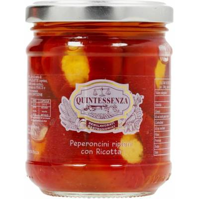 Quintessenza Chilli Papričky S Ricottou 180 g