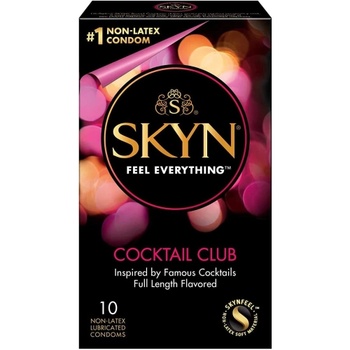 Image 1 of Skyn 12 бр Нелатексови ароматни презервативи Skyn Coctail Club