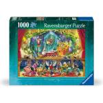 Ravensburger Пъзел Ravensburger от 1000 части - Снежанка и 7-те джуджета (12000827)