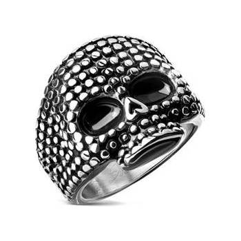 Šperky4U Výroazný ocelový prsten lebka OPR0129