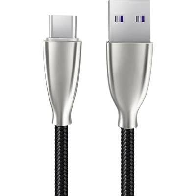 USB Type-C кабел Xmart Excellence Series, 5A, 1.0м, Черен (7574)