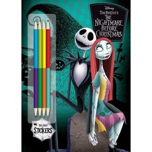 Disney: Tim Burtons the Nightmare Before Christmas: Includes Double-Ended Pencils and Stickers! Editors of DreamtivityPaperback