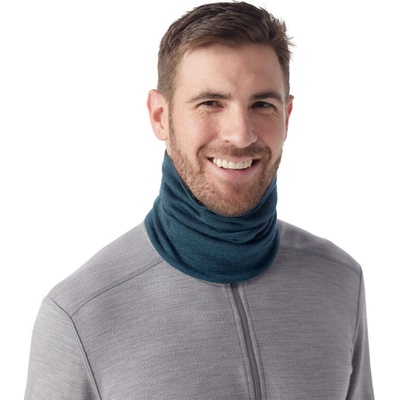 Smartwool Thermal Merino Reversible Neck Gaiter Twilight Blue Heather