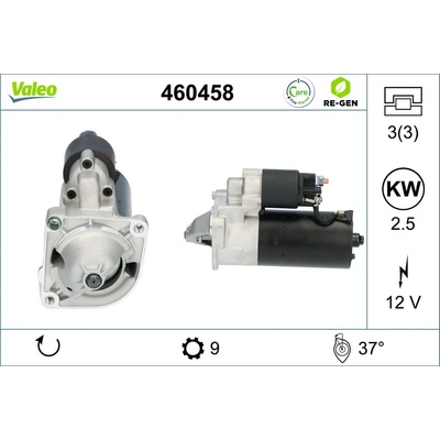 Štartér VALEO 460458