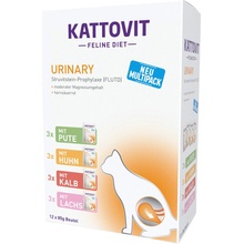 Kattovit Feline Urinary mix 4 druhy 12 x 85 g