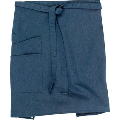 Cg Workwear Vernazza Unisex zástěra 01272-36 Blue Melange 50 x 78 cm