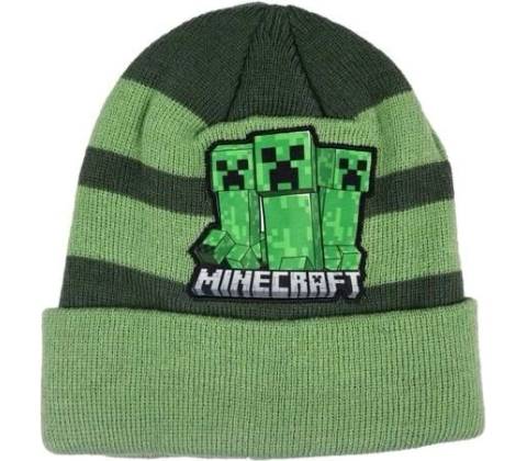 Zelená čiapka Minecraft