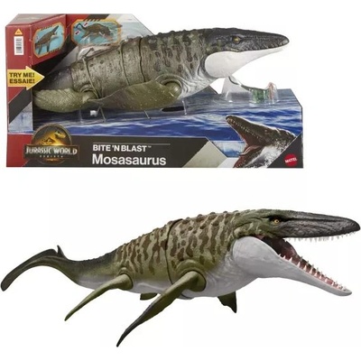 Mattel Джурасик свят Сага: Фигура на действие Мозазавър (jch00)